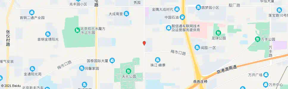 北京青塔西路_公交站地图_北京公交_妙搜公交查询2025