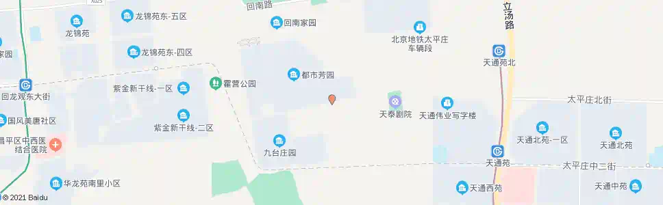 北京都市芳园_公交站地图_北京公交_妙搜公交查询2025