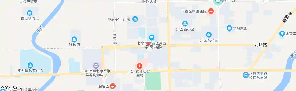 北京平谷五中_公交站地图_北京公交_妙搜公交查询2025