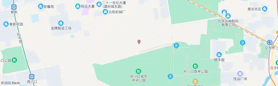 北京东小口村委会_公交站地图_北京公交_妙搜公交查询2025