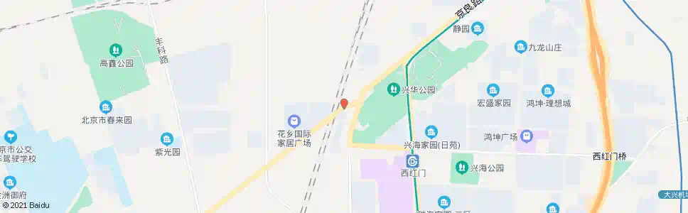 北京高立庄_公交站地图_北京公交_妙搜公交查询2025