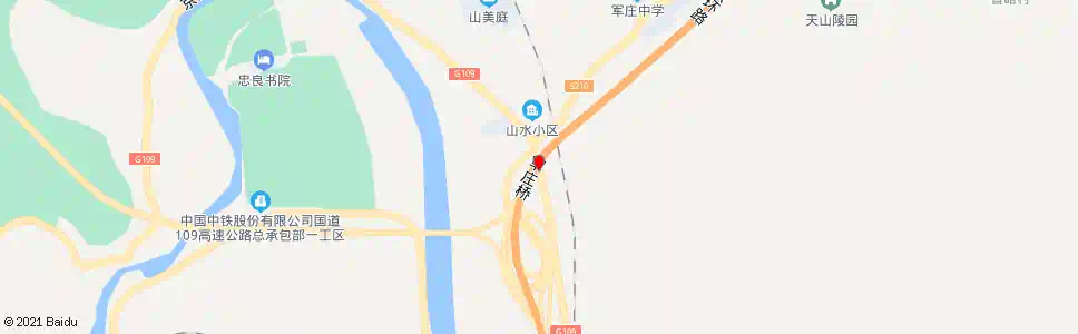 北京军庄村_公交站地图_北京公交_妙搜公交查询2025