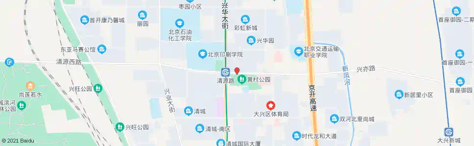 北京清源西里南门_公交站地图_北京公交_妙搜公交查询2025