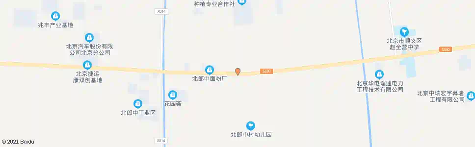 北京北郎中_公交站地图_北京公交_妙搜公交查询2025