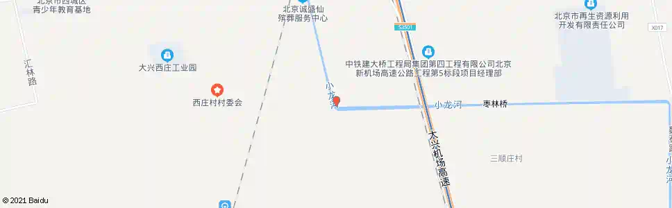 北京西枣林_公交站地图_北京公交_妙搜公交查询2025