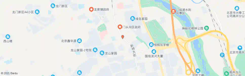 北京新桥大街_公交站地图_北京公交_妙搜公交查询2025