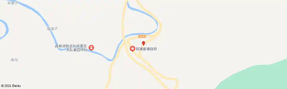 北京琉璃庙北_公交站地图_北京公交_妙搜公交查询2025