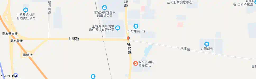 北京山子坟_公交站地图_北京公交_妙搜公交查询2025