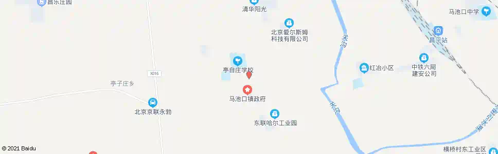 北京马池口电信局_公交站地图_北京公交_妙搜公交查询2025