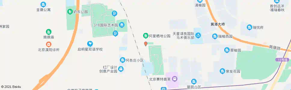 北京何各庄_公交站地图_北京公交_妙搜公交查询2025