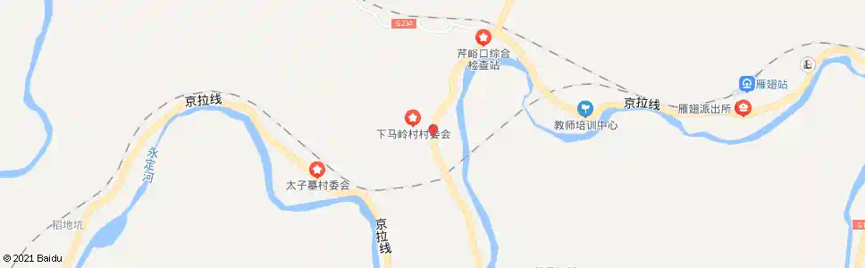 北京下马岭_公交站地图_北京公交_妙搜公交查询2025
