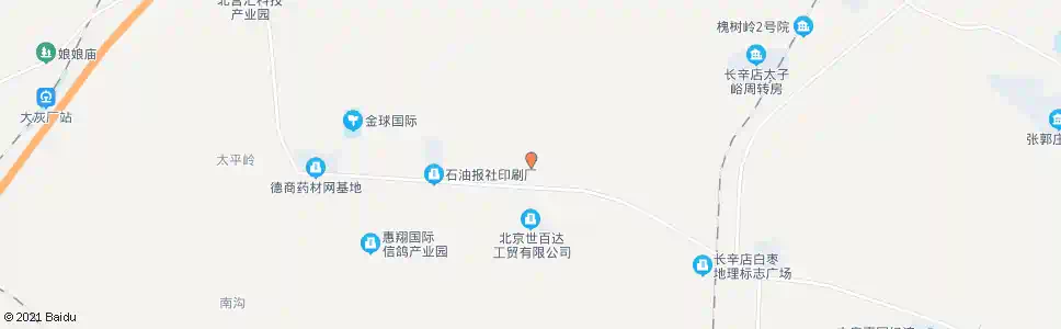 北京闫庄子_公交站地图_北京公交_妙搜公交查询2025