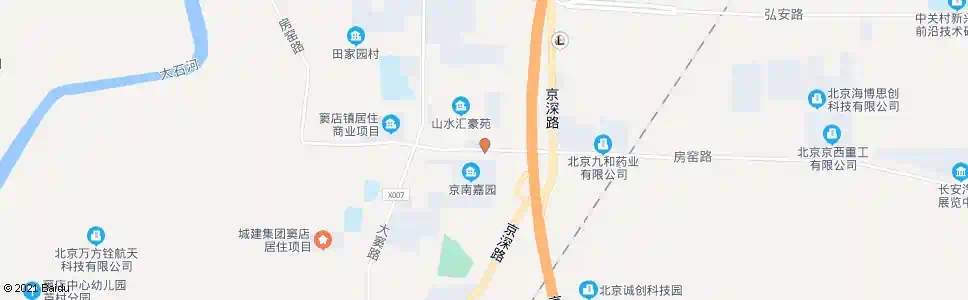 北京京南嘉园_公交站地图_北京公交_妙搜公交查询2025