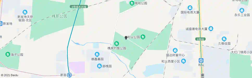 北京同和庄_公交站地图_北京公交_妙搜公交查询2025
