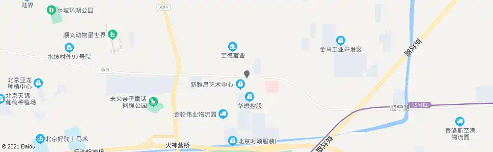 北京东马各庄_公交站地图_北京公交_妙搜公交查询2025