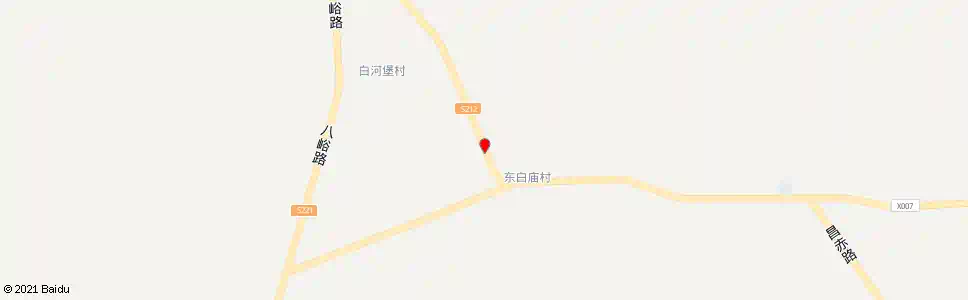 北京东白庙北_公交站地图_北京公交_妙搜公交查询2025