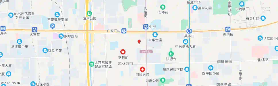 北京牛街西里_公交站地图_北京公交_妙搜公交查询2025