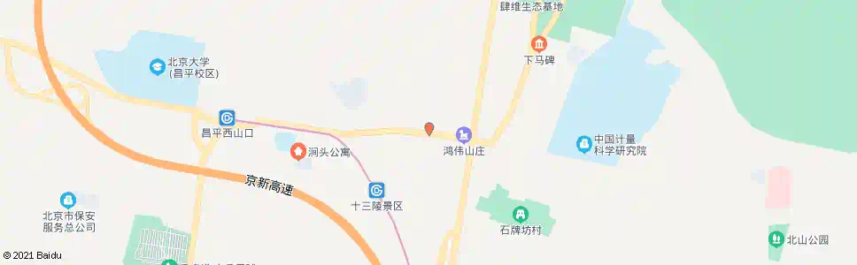 北京涧头上_公交站地图_北京公交_妙搜公交查询2025