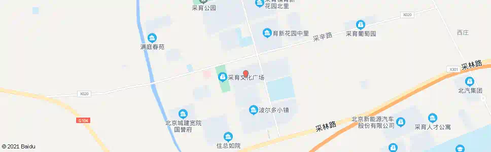 北京蓝天花园小区_公交站地图_北京公交_妙搜公交查询2025