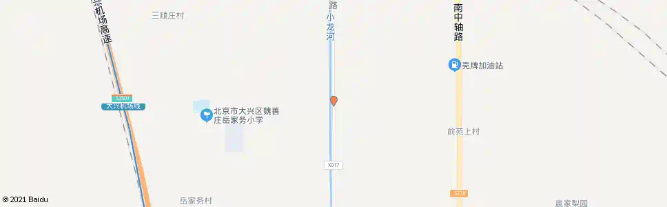 北京南田各庄_公交站地图_北京公交_妙搜公交查询2025