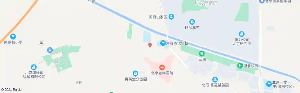 北京温泉村_公交站地图_北京公交_妙搜公交查询2025