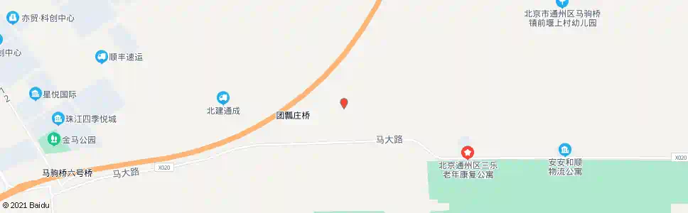 北京团瓢庄_公交站地图_北京公交_妙搜公交查询2025