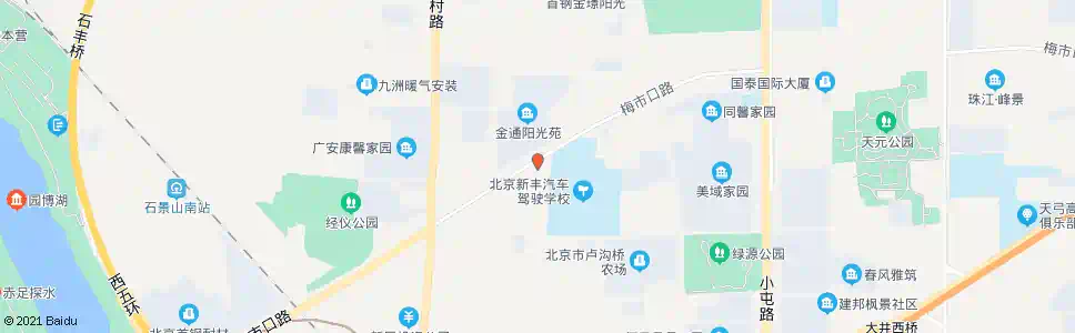 北京新丰路北口_公交站地图_北京公交_妙搜公交查询2025