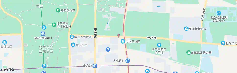北京科荟路东口_公交站地图_北京公交_妙搜公交查询2025
