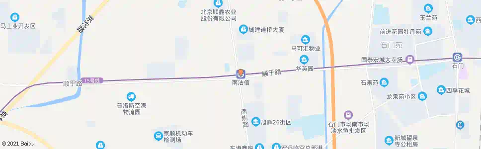 北京地铁南法信站_公交站地图_北京公交_妙搜公交查询2025
