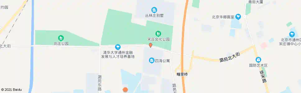 北京疃里二区_公交站地图_北京公交_妙搜公交查询2025