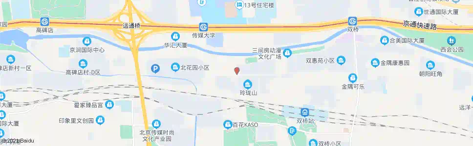 北京北双桥村_公交站地图_北京公交_妙搜公交查询2025