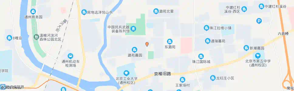 北京焦王庄_公交站地图_北京公交_妙搜公交查询2025