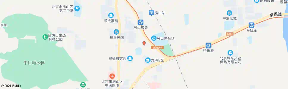 北京房山东大街_公交站地图_北京公交_妙搜公交查询2025