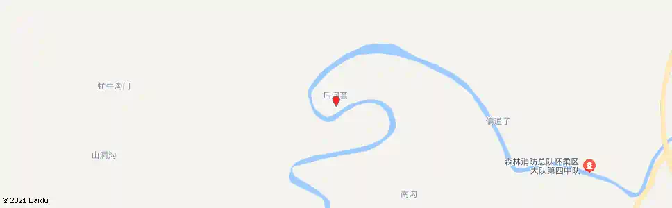 北京后河套_公交站地图_北京公交_妙搜公交查询2025