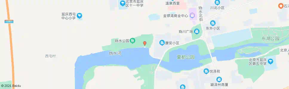 北京妫水公园_公交站地图_北京公交_妙搜公交查询2025