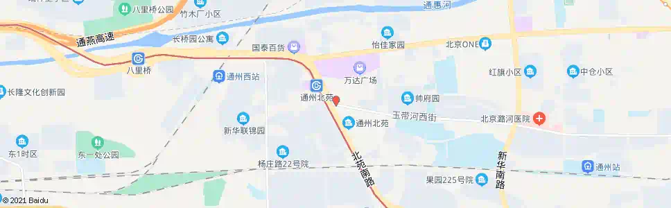 北京玉带路西口_公交站地图_北京公交_妙搜公交查询2025