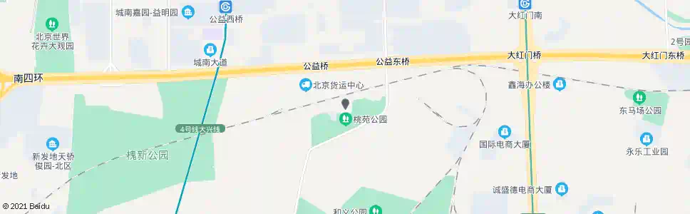 北京公益庄南_公交站地图_北京公交_妙搜公交查询2025
