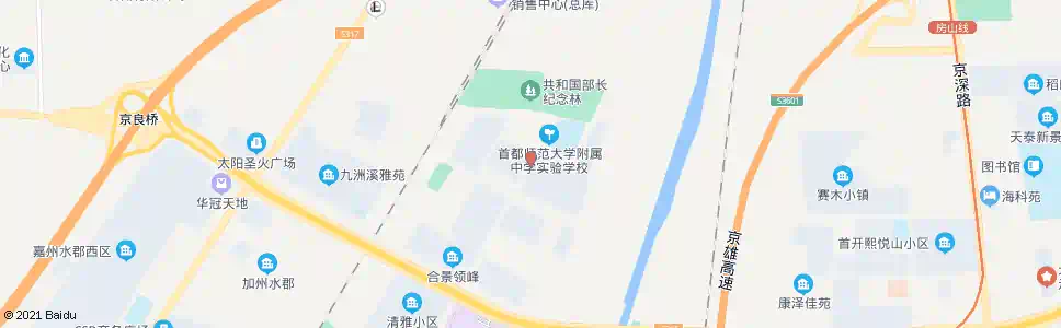 北京悦都新苑一区_公交站地图_北京公交_妙搜公交查询2025