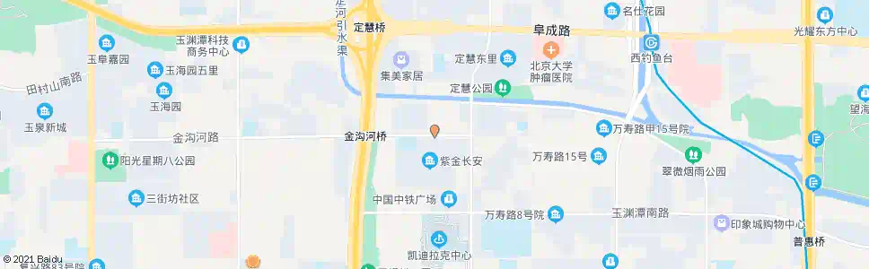 北京金沟河东路_公交站地图_北京公交_妙搜公交查询2025