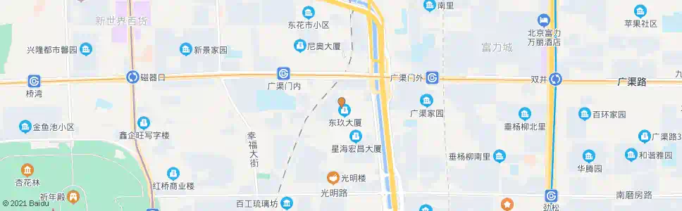 北京夕照寺街北口_公交站地图_北京公交_妙搜公交查询2025