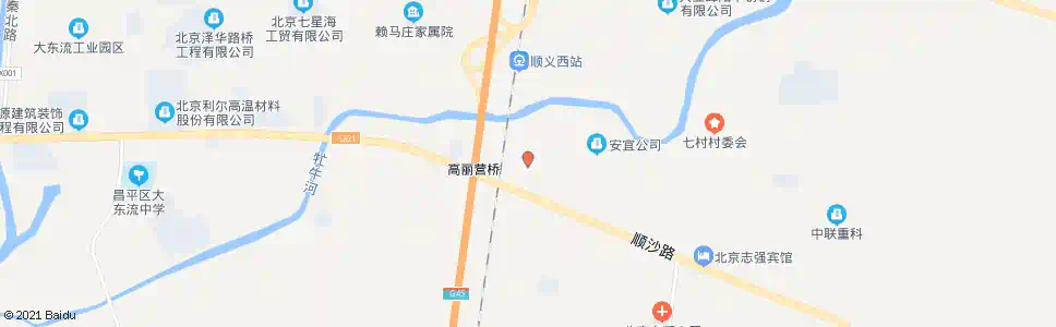 北京高丽营北口_公交站地图_北京公交_妙搜公交查询2025