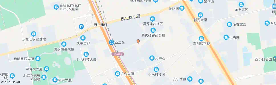 北京西二旗大街_公交站地图_北京公交_妙搜公交查询2025