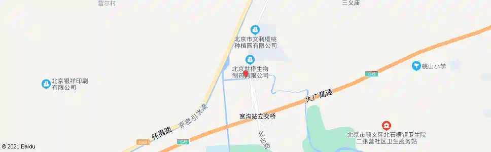 北京李家史山_公交站地图_北京公交_妙搜公交查询2025
