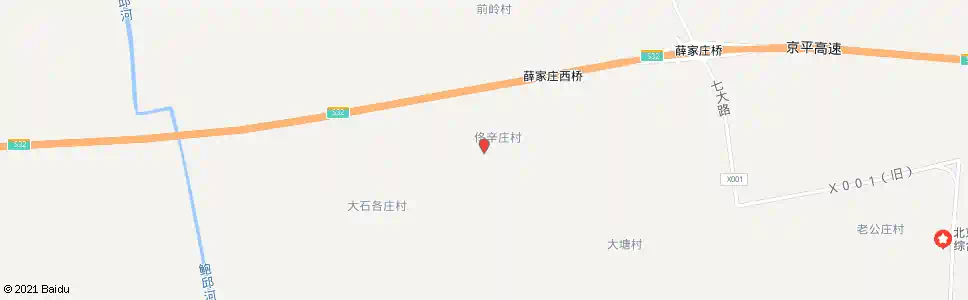 北京佟辛庄_公交站地图_北京公交_妙搜公交查询2025