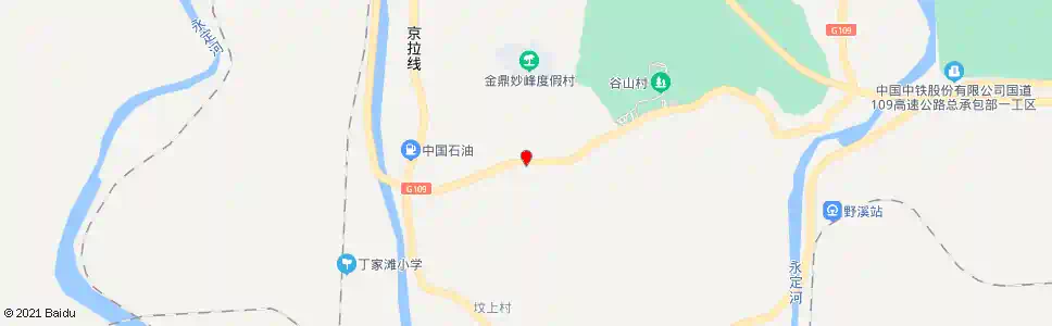 北京担礼(G109)_公交站地图_北京公交_妙搜公交查询2025