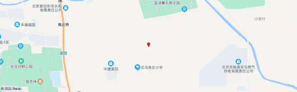 北京焦沙环岛南_公交站地图_北京公交_妙搜公交查询2025