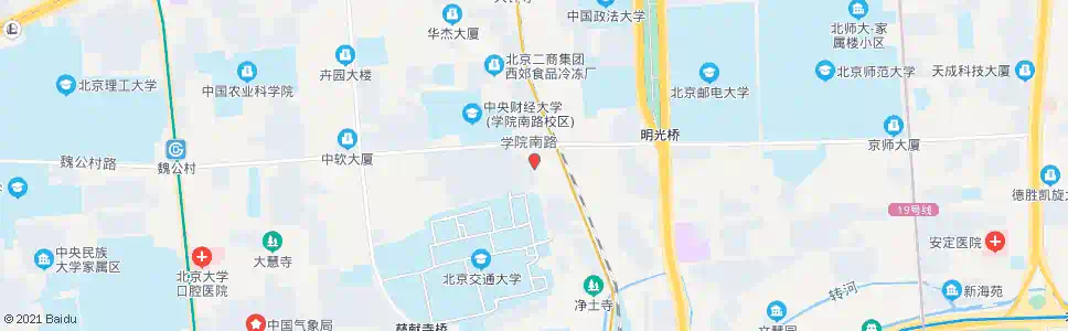北京交大东路北口_公交站地图_北京公交_妙搜公交查询2025