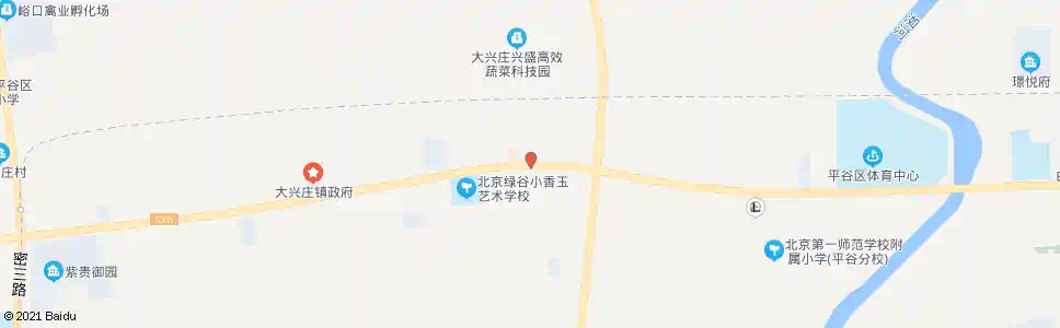 北京大兴庄_公交站地图_北京公交_妙搜公交查询2025
