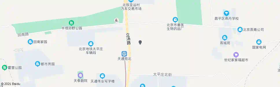 北京东三旗北_公交站地图_北京公交_妙搜公交查询2025
