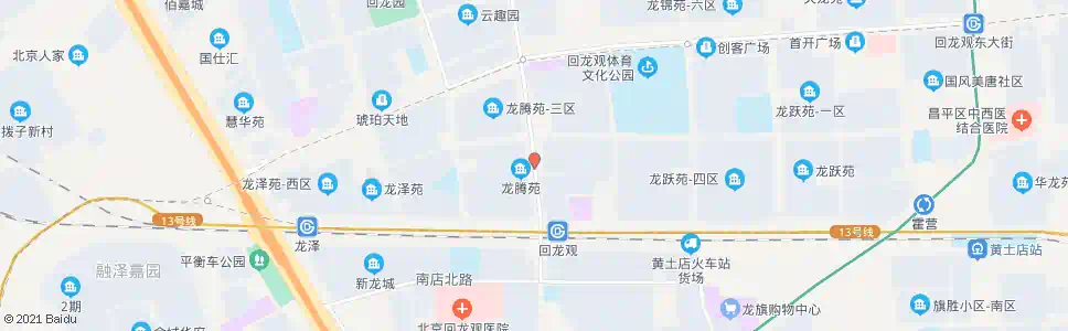北京龙腾苑六区东门_公交站地图_北京公交_妙搜公交查询2025